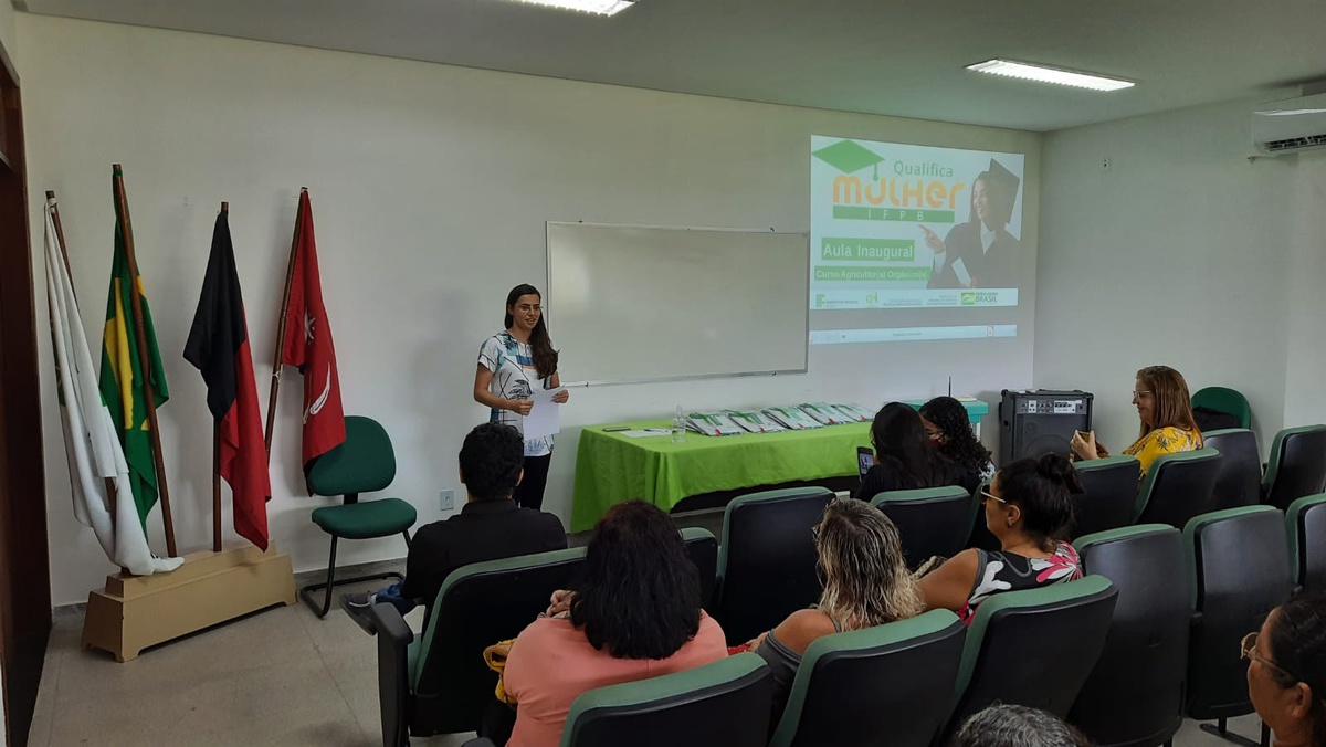 Aula Inaugural Do Curso De Agricultor A Org Nico A Pqm