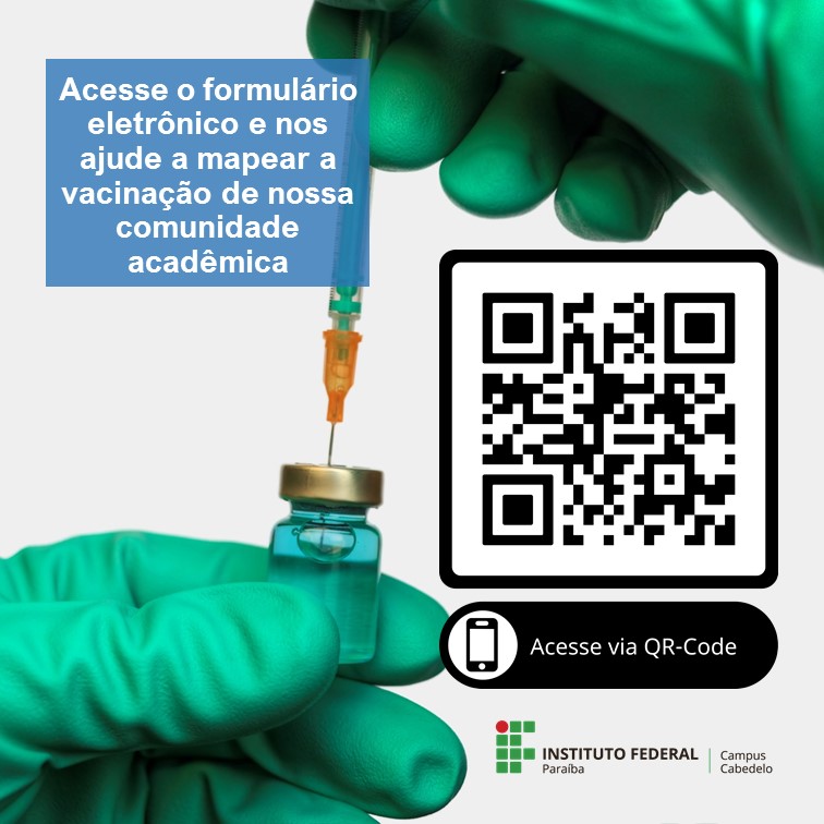 Vacinação IFPB Cabedelo QR-Code