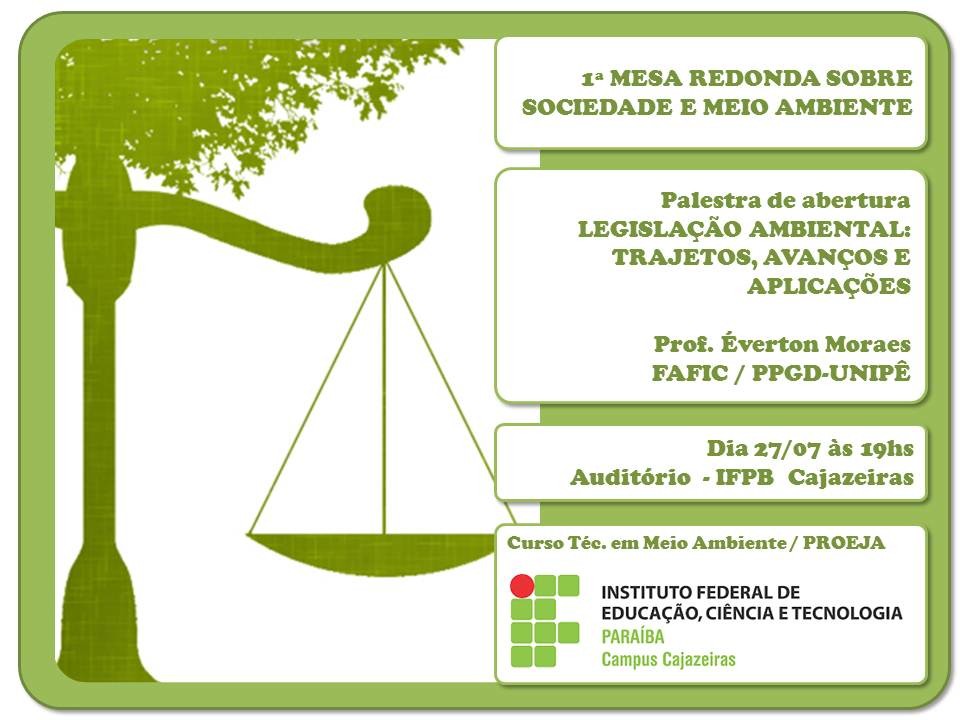 Mesa Redonda Lesgislação Ambiental