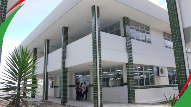 Fachada da Biblioteca Poeta Zé da Luz