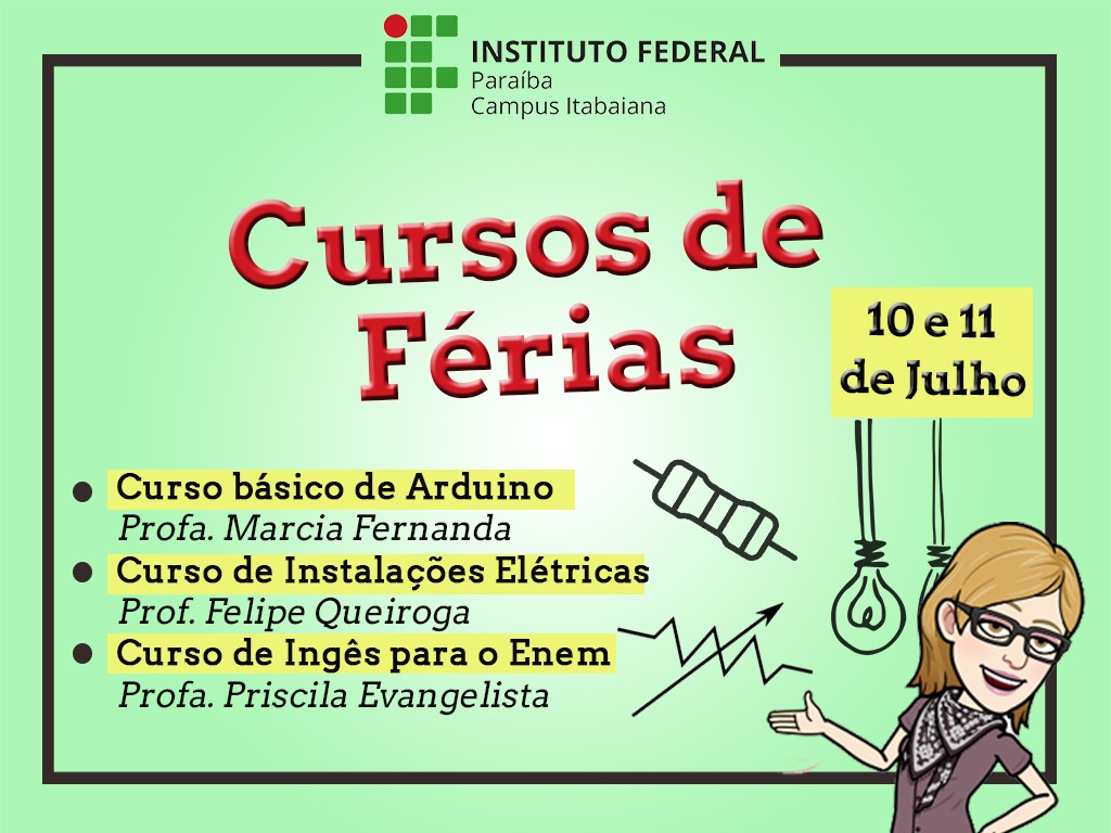 Curso de Férias - IFPB - Campus Itabaiana - 2019