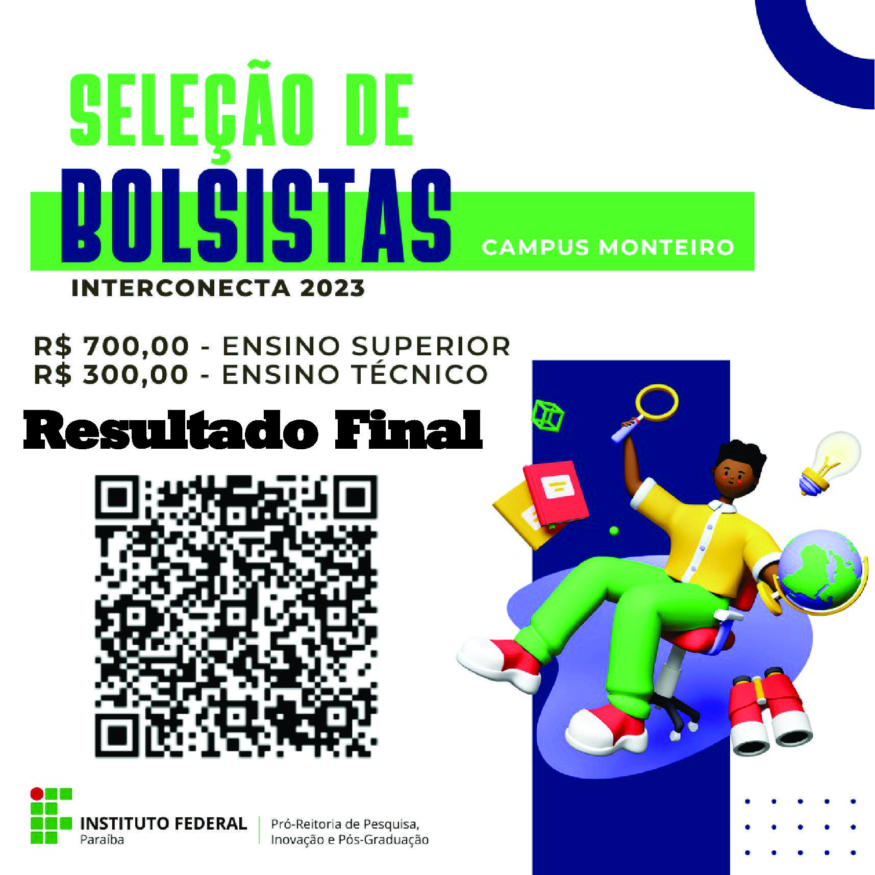 Campus Monteiro divulga resultado dos alunos selecionados para o ...