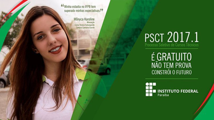 Inscrições PSCT 2017