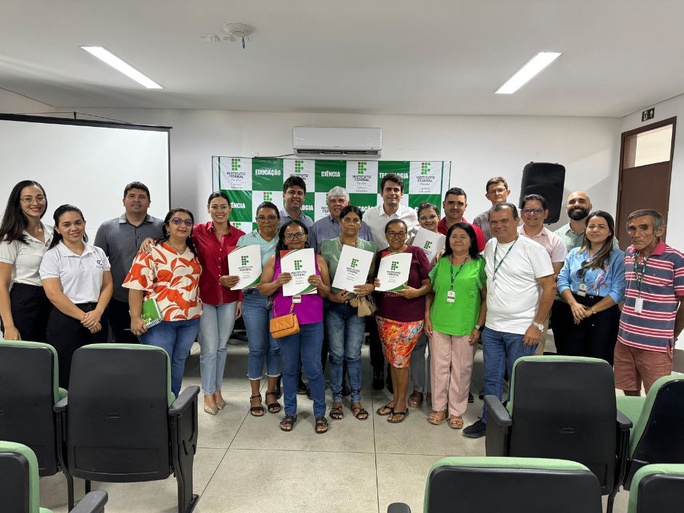 Solenidade ocorreu no auditório do Campus