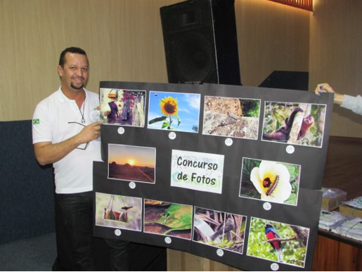 Rogério no concurso do VI Simpósio de Gestão e Biodiversidade - Três Rios/RJ