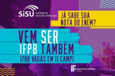 IFBA divulga oferta de vagas para o SiSU 2023/1; veja aqui