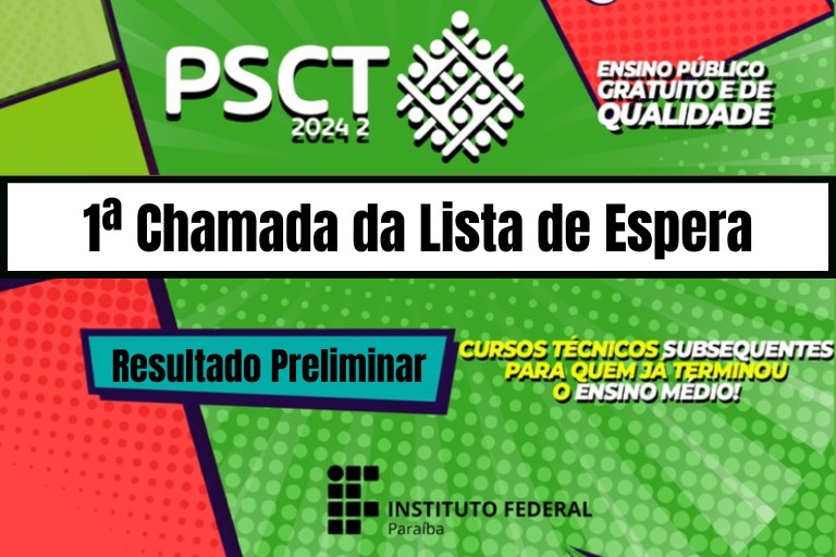 PSCT 2024.2: Resultado Preliminar