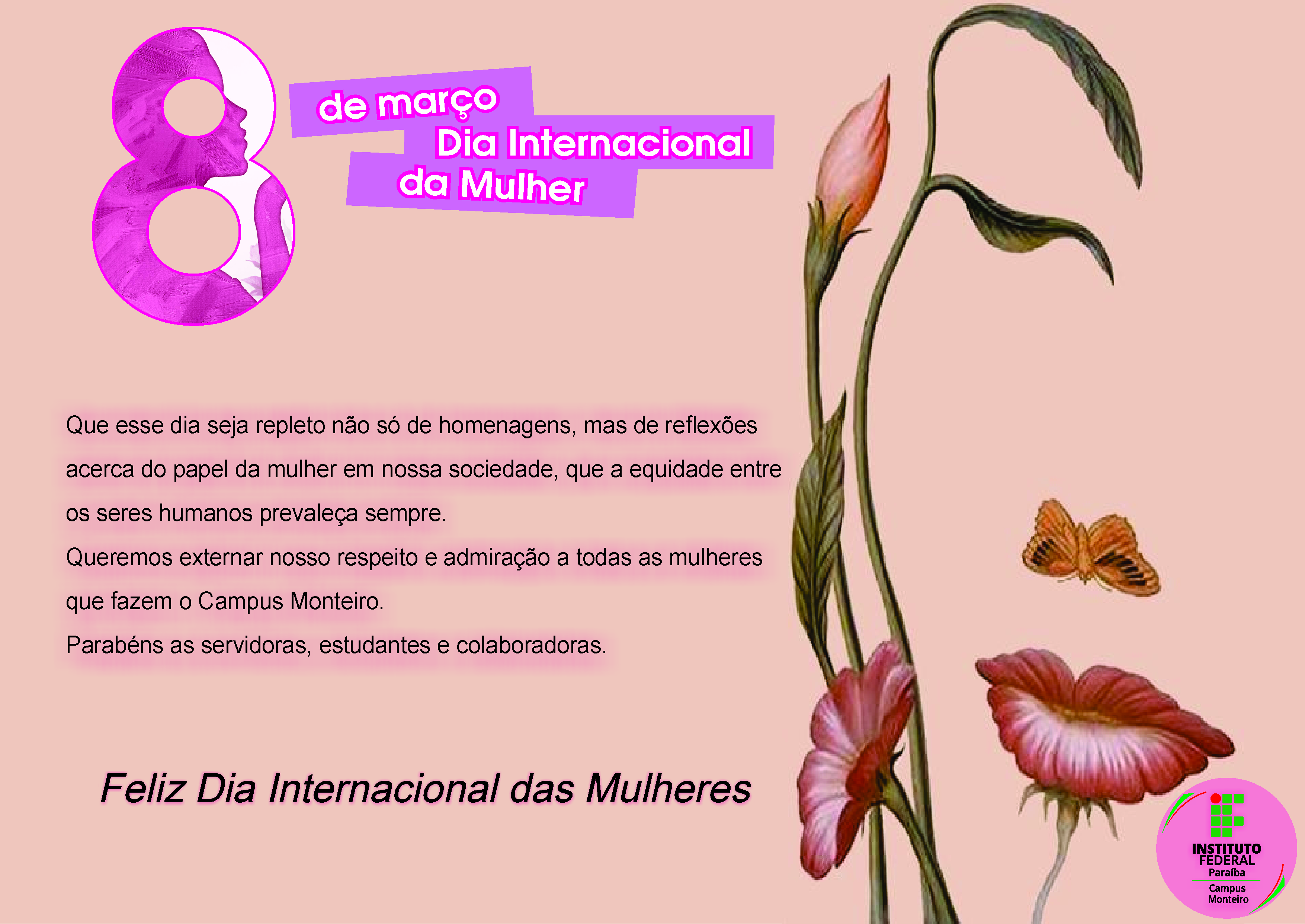 Homenagem as mulheres