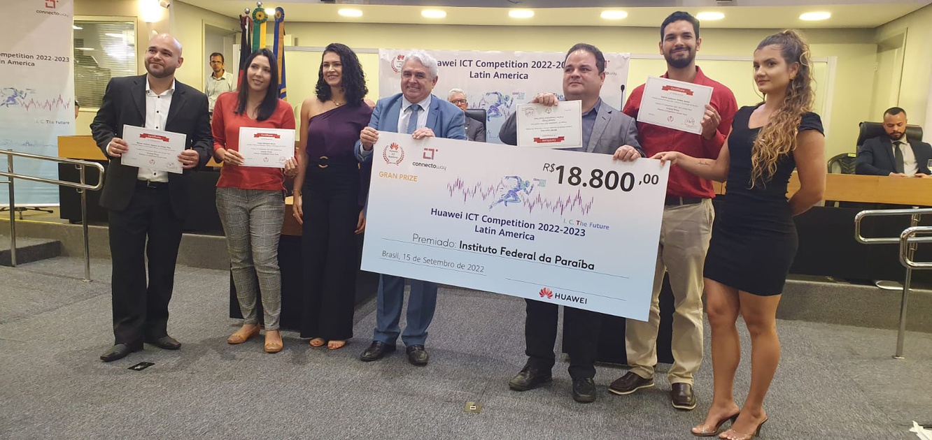 Ifpb Recebe Premio Huawei Copia Jpeg Instituto Federal Da Paraiba Ifpb