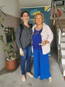 Com a vice-presidente do IPVC - Ana Paula Vale