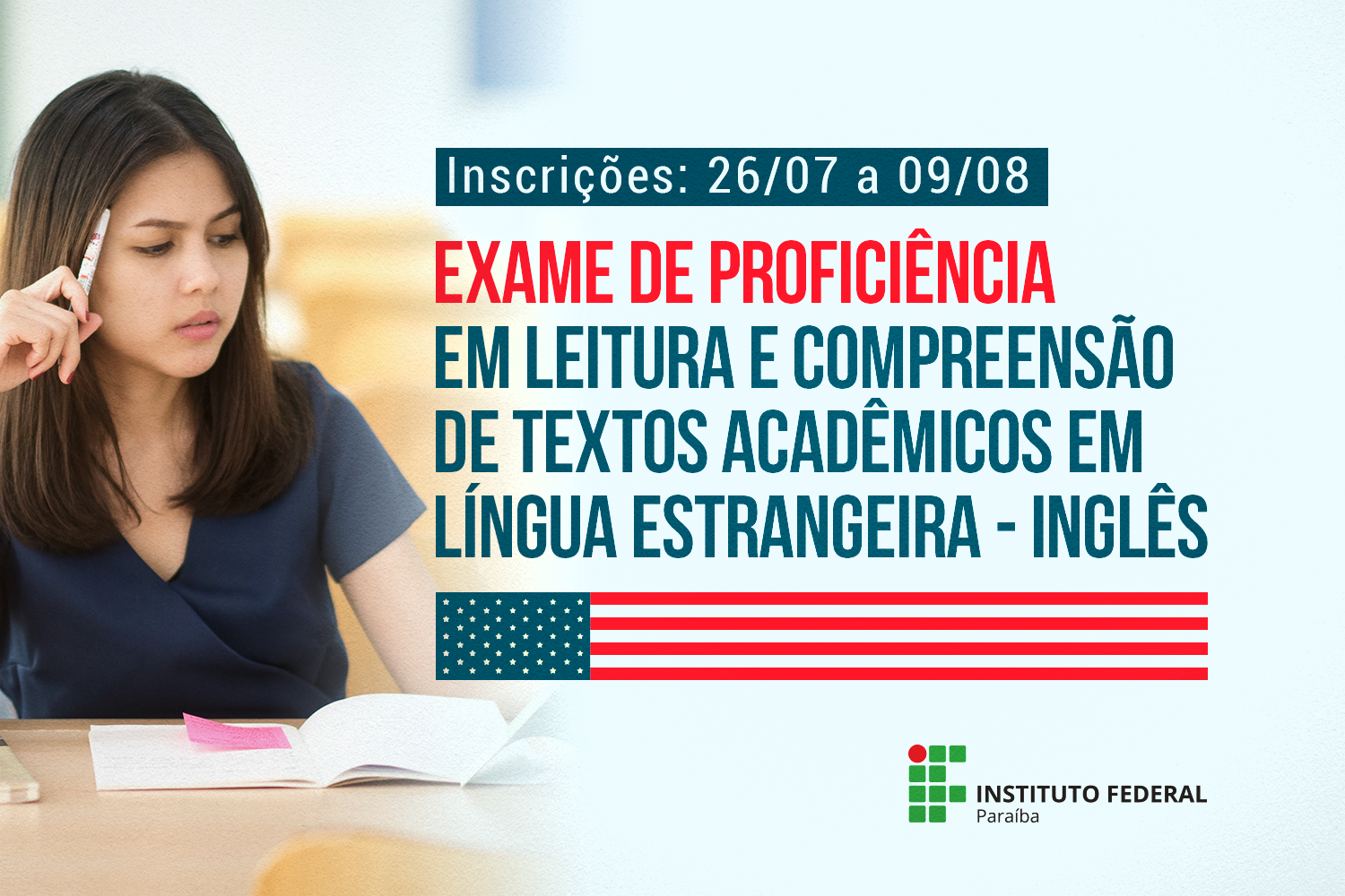 Edital de proficiência - Inglês