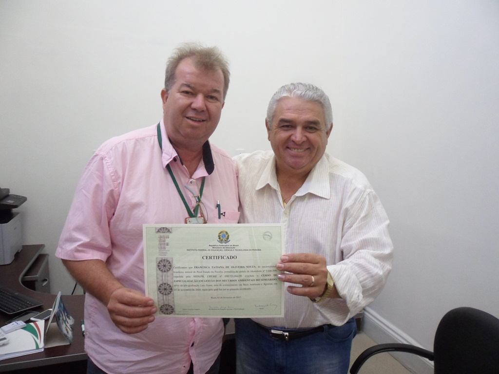 Assinatura certificado de conclusão de curso