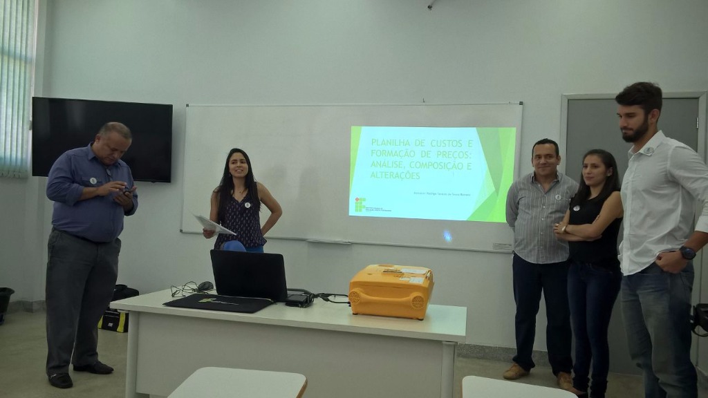 Abertura do curso de Planilhas e Repactuação de Contratos