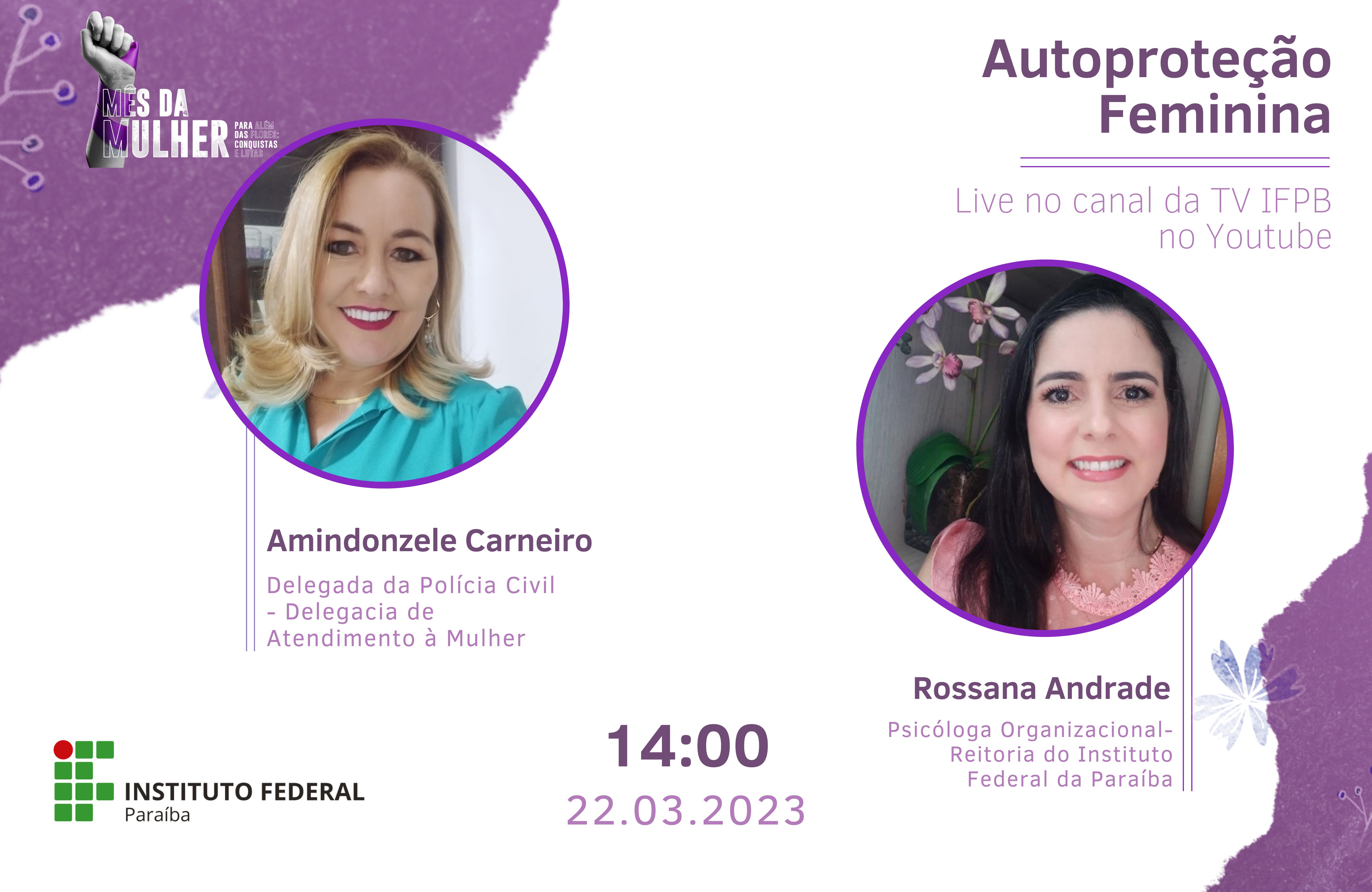 Live Autoproteção Feminina