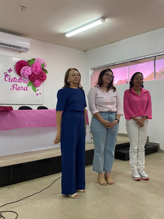 Servidoras homengeadas no eventos promovido pelo Campus Sousa