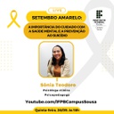 Live do Setembro amarelo no Campus Sousa