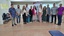 Turma do curso com a professora Heila