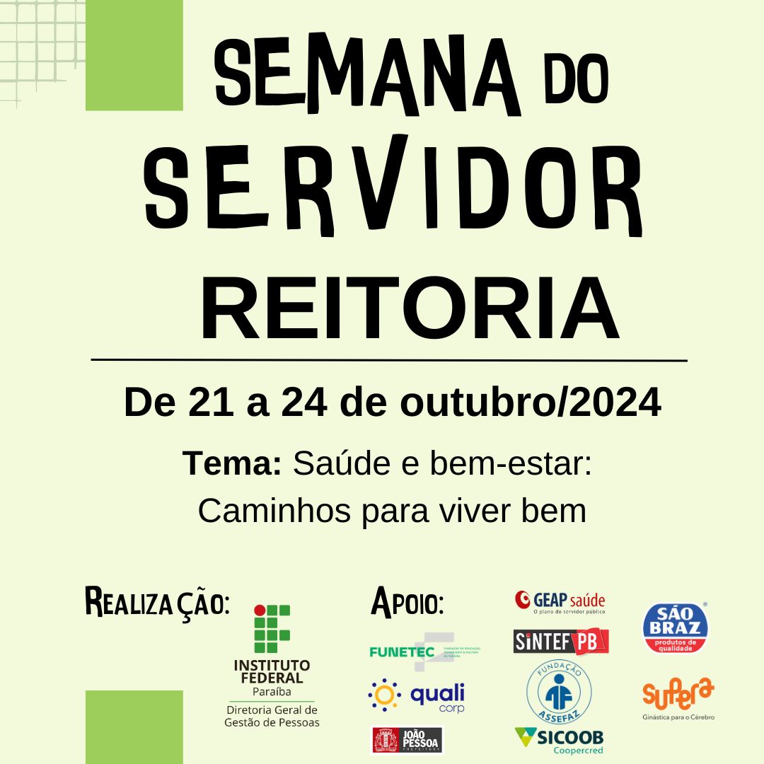 Semana do Servidor Reitoria